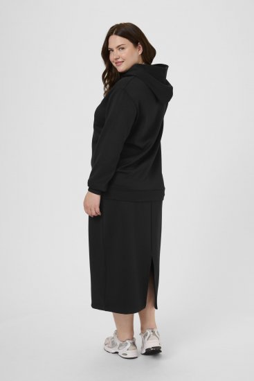 Kaffe Curve Annita Sweatshirt Black - Felpe con cappuccio - 