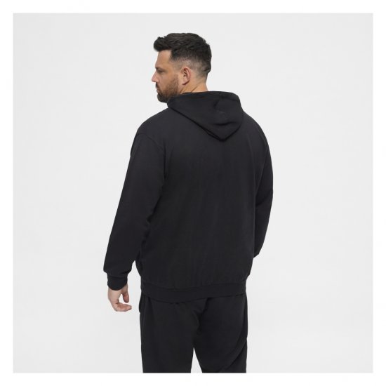 North Latitude Cardigan Hoodie Black - Felpe & felpe con cappuccio - Felpe & Felpe con Cappuccio Uomo Taglie Forti
