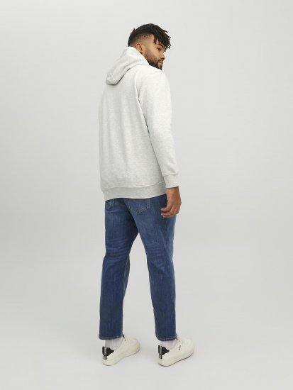 Jack & Jones Codyy Hoodie White - Felpe & felpe con cappuccio - Felpe & Felpe con Cappuccio Uomo Taglie Forti