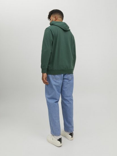 Jack & Jones Codyy Hoodie Green - Felpe & felpe con cappuccio - Felpe & Felpe con Cappuccio Uomo Taglie Forti