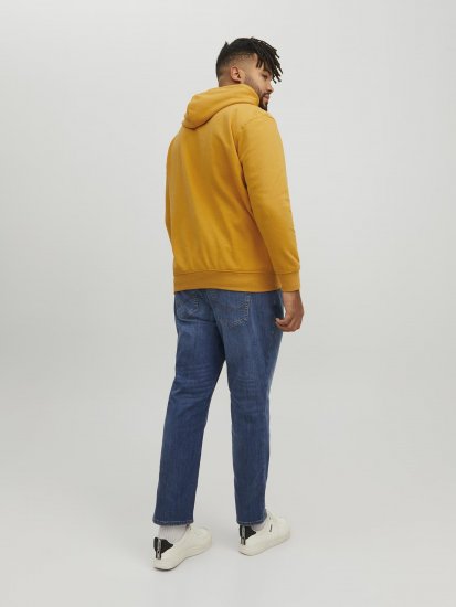 Jack & Jones Codyy Hoodie Yellow - Felpe & felpe con cappuccio - Felpe & Felpe con Cappuccio Uomo Taglie Forti
