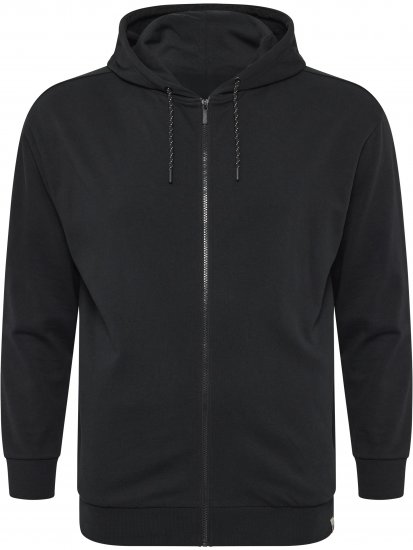 North Latitude Full Zip Hoodie Black - Felpe & felpe con cappuccio - Felpe & Felpe con Cappuccio Uomo Taglie Forti