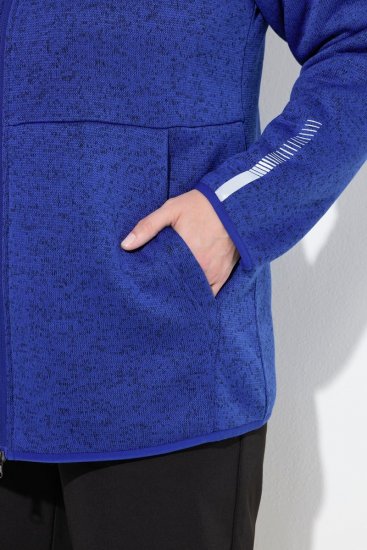 Ulla Popken Sweater Knit Fleece Hoodie Capri Blue - Felpe & felpe con cappuccio - Felpe, Hoodie e Maglieria Calda