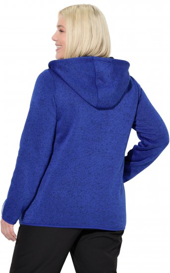 Ulla Popken Sweater Knit Fleece Hoodie Capri Blue - Felpe & felpe con cappuccio - Felpe, Hoodie e Maglieria Calda