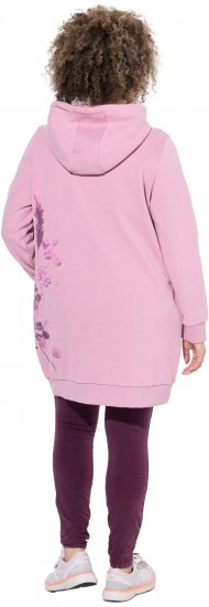 Ulla Popken Oversized Grass Graphic Hoodie Wildberry - Felpe & felpe con cappuccio - Felpe, Hoodie e Maglieria Calda