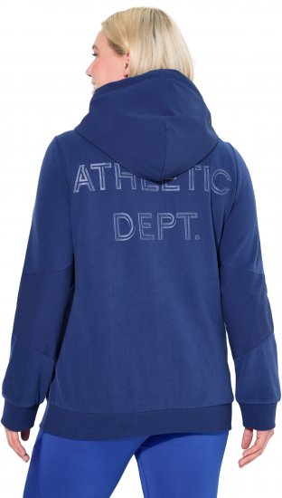 Ulla Popken Athletic Department Hoodie Navy - Felpe & felpe con cappuccio - 