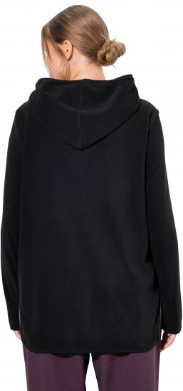 Ulla Popken Fleece Sweatshirt Hoodie Black - Felpe & felpe con cappuccio - 
