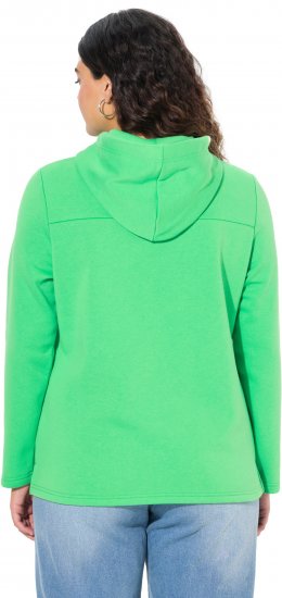 Ulla Popken TRUE Lettering Hoodie Mint Green - Felpe & felpe con cappuccio - 