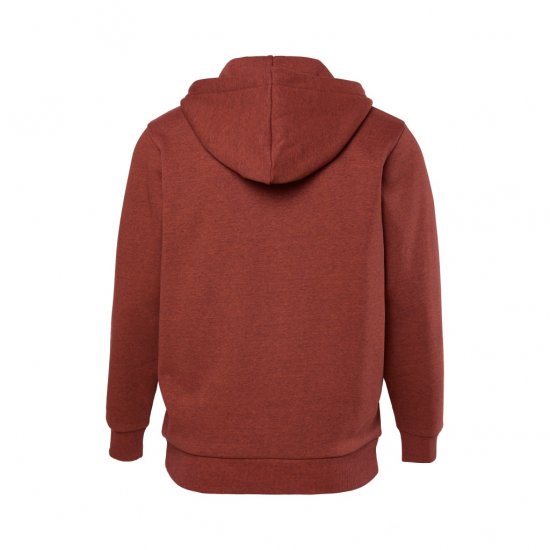JP1880 Hoodie With Zipper Brick Brown - Felpe & felpe con cappuccio - Felpe & Felpe con Cappuccio Uomo Taglie Forti