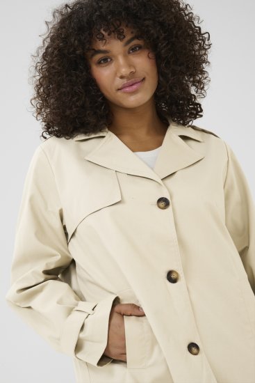 Kaffe Curve Tricia Giacca Grigio piuma - Giacche & cappotti - 