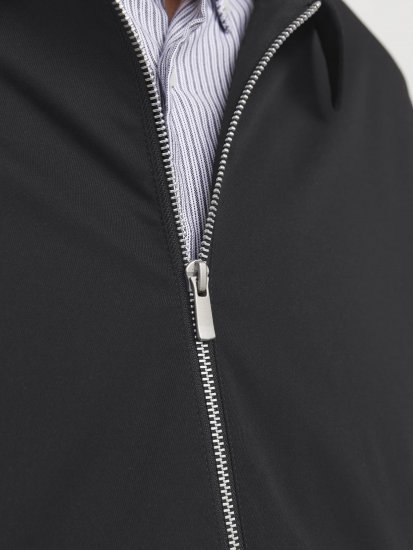 Jack & Jones Winson Worker Jacket Black - Giubbotti - Giubbotti Uomo Taglie Forti