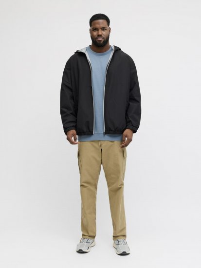 Jack & Jones Jake Light Jacket Black - Giubbotti - Giubbotti Uomo Taglie Forti