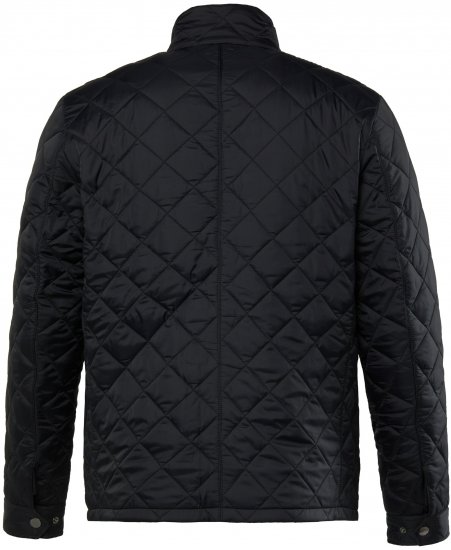 JP1880 Quilted with Multiple Pockets Jacket Black - Giubbotti - Giubbotti Uomo Taglie Forti