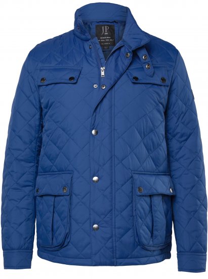 JP1880 Quilted with Multiple Pockets Jacket Dark Blue - Giubbotti - Giubbotti Uomo Taglie Forti