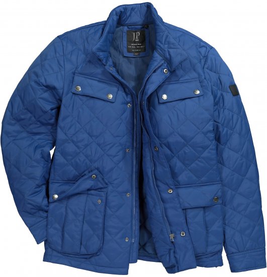 JP1880 Quilted with Multiple Pockets Jacket Dark Blue - Giubbotti - Giubbotti Uomo Taglie Forti