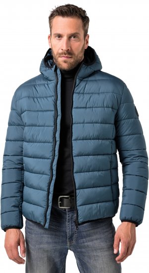 JP1880 Quilted Hooded Jacket Deep Blue - Giubbotti - Giubbotti Uomo Taglie Forti