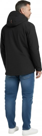 Dobsom Minnesota Giacca Antivento e Impermeabile Nera - Abbigliamento sportivo & Outdoor - Abbigliamento Sportivo Uomo Taglie Forti