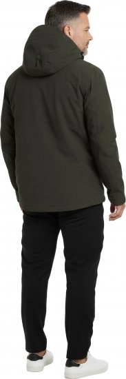 Dobsom Minnesota Giacca Antivento e Impermeabile Marrone Scuro - Abbigliamento sportivo & Outdoor - Abbigliamento Sportivo Uomo Taglie Forti