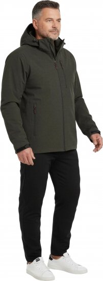 Dobsom Minnesota Giacca Antivento e Impermeabile Marrone Scuro - Abbigliamento sportivo & Outdoor - Abbigliamento Sportivo Uomo Taglie Forti