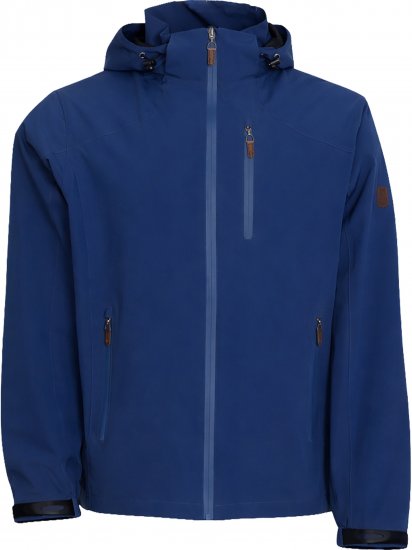Dobsom Minnesota Giacca Antivento e Impermeabile Blu - Abbigliamento sportivo & Outdoor - Abbigliamento Sportivo Uomo Taglie Forti