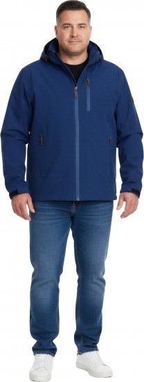 Dobsom Minnesota Giacca Antivento e Impermeabile Blu - Abbigliamento sportivo & Outdoor - Abbigliamento Sportivo Uomo Taglie Forti