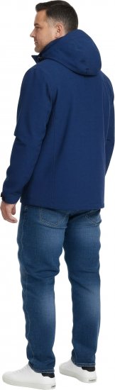 Dobsom Minnesota Giacca Antivento e Impermeabile Blu - Abbigliamento sportivo & Outdoor - Abbigliamento Sportivo Uomo Taglie Forti