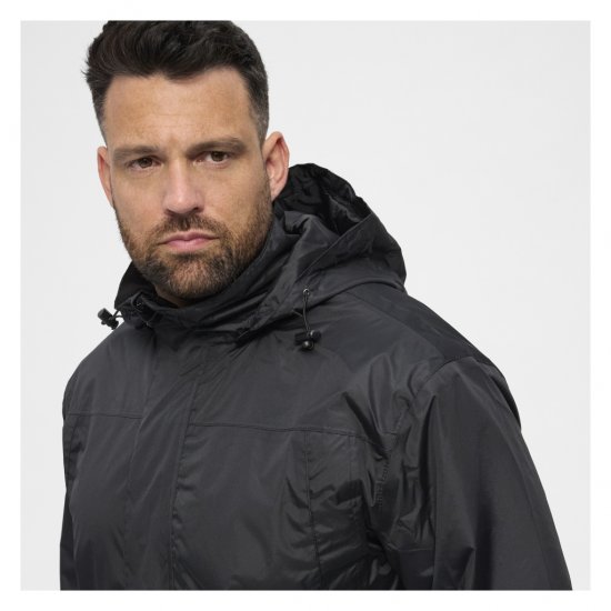 North Latitude Rain Jacket Black - Abbigliamento sportivo & Outdoor - Abbigliamento Sportivo Uomo Taglie Forti