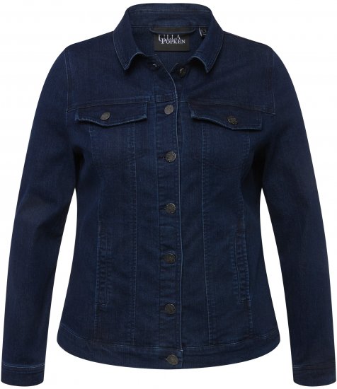 Ulla Popken Denim Jacket Blue Denim - Giacche - 