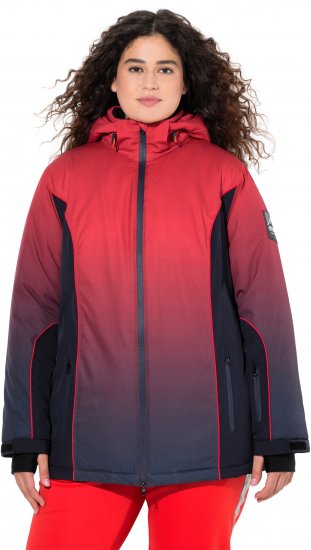 Ulla Popken Gradient Triple-Function Performance Ski Jacket Navy - Giacche - 