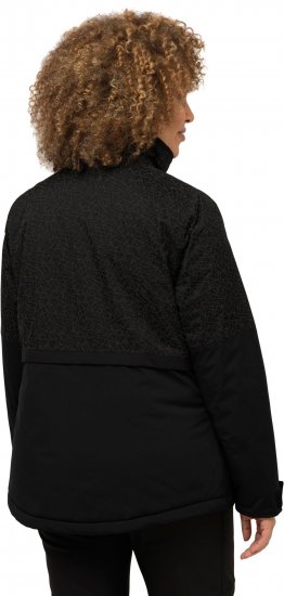 Ulla Popken HYPRAR Waterproof Running Jacket Black - Giacche - 