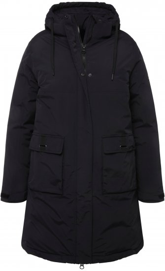 Ulla Popken HYPRAR Triple Function Fully Lined Waterproof Coat Black - Giacche - 