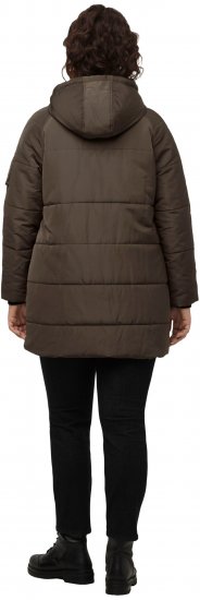 Ulla Popken HYPRAR Water Repellent Fully Lined Jacket Mocha - Giacche - 