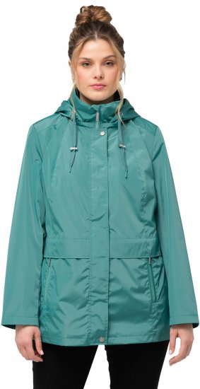 Ulla Popken HYPRAR Water-Repellent Windbreaker Soft Turquoise - Giacche - 