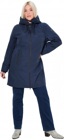 Ulla Popken HYPRAR Waterproof Jacket Navy - Giacche - 