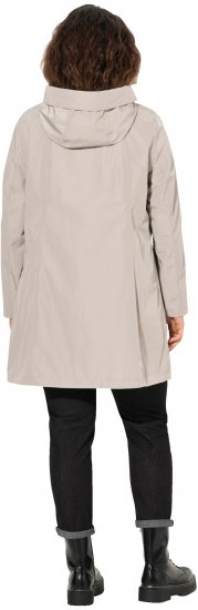 Ulla Popken HYPRAR Waterproof Jacket Medium Grey - Giacche - 
