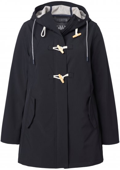 Ulla Popken HYPRAR Water-Repellent Softshell Jacket Black - Giacche - 