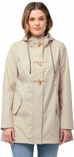 Ulla Popken HYPRAR Water-Repellent Softshell Jacket Vanilla - Giacche - 