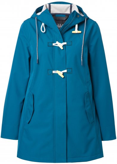 Ulla Popken HYPRAR Water-Repellent Softshell Jacket Teal - Giacche - 