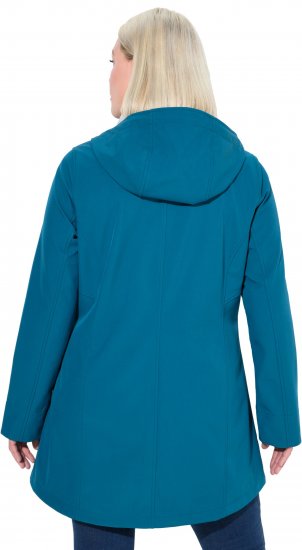 Ulla Popken HYPRAR Water-Repellent Softshell Jacket Teal - Giacche - 