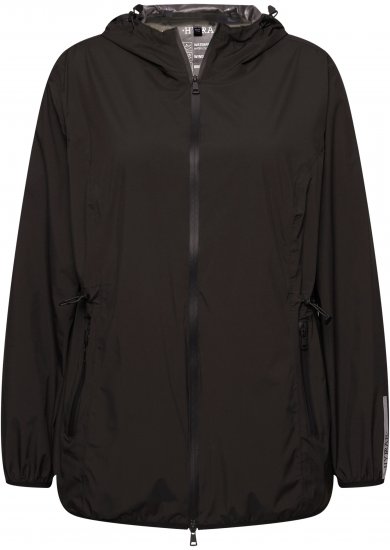 Ulla Popken Lightweight Rain Jacket Black - Giacche - 