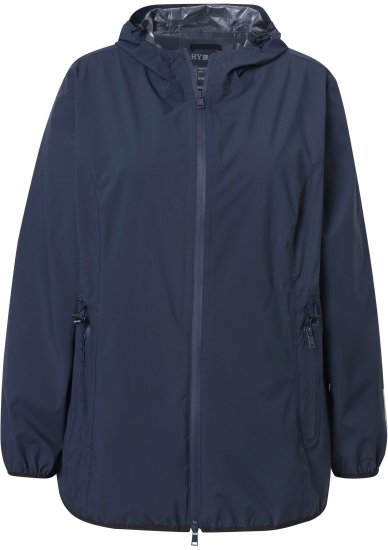 Ulla Popken Lightweight Rain Jacket Navy - Giacche - 