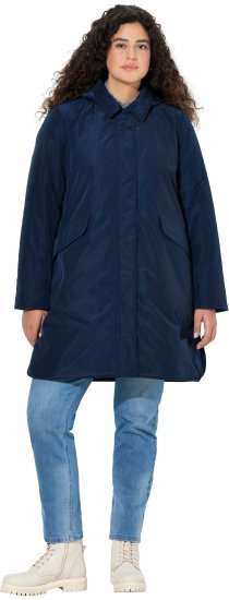 Ulla Popken HYPRAR Functional Parka Navy - Giacche - 
