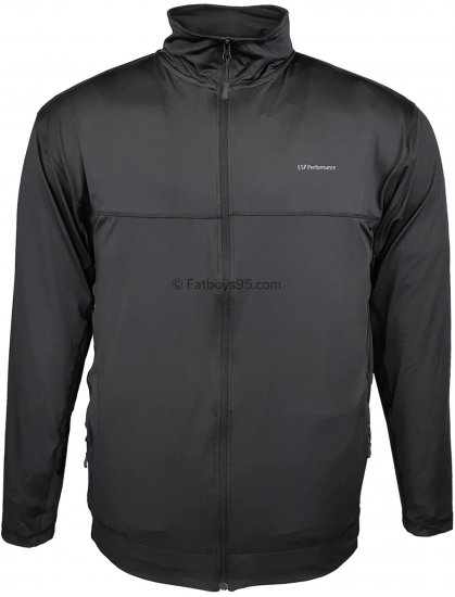 Espionage LW138 Performance Lightweight Jacket Black - Abbigliamento sportivo - Abbigliamento sportivo taglie forti
