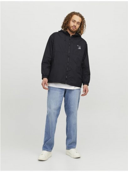 Jack & Jones Filo Light Jacket Softshell Black - Giubbotti - Giubbotti Uomo Taglie Forti