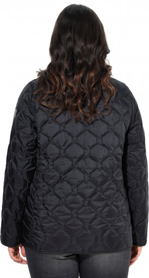 Ulla Popken HYPRAR Lightweight Quilted Water-Repellent Jacket Black - Giacche - 