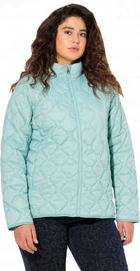 Ulla Popken HYPRAR Lightweight Quilted Water-Repellent Jacket Ice Blue - Giacche - 