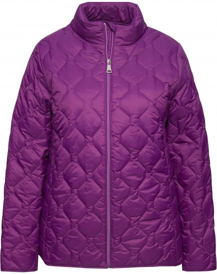 Ulla Popken HYPRAR Lightweight Quilted Water-Repellent Jacket Purple - Giacche - 