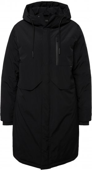 Ulla Popken HYPRAR Triple Function Recycled Fully Lined Coat Black - Giacche - 