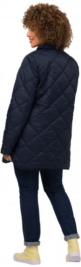 Ulla Popken Quilted Jacket Navy - Giacche - 