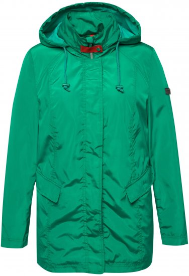 Ulla Popken HYPRAR All Weather Jacket Green Emerald - Giacche - 